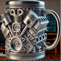 GearMug™ – Die V8-Motor-Tasse für echte Maschinenliebhaber